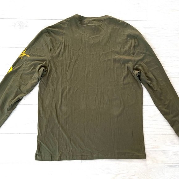 True Religion  105290 Horseshoe Icon Long Sleeve Tee Kalamata - Picture 5 of 5